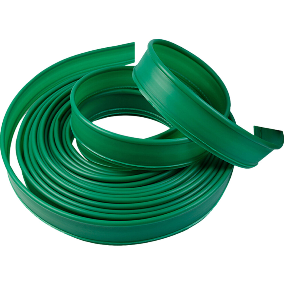 Green Plastic Lawn Edging Fence For Garden And Landscape 3603166601981