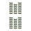 40Pcs Green Toy Helicopter Plastic Model Military Decor for Display 6