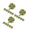 30Pcs St. Patrick's Leaf Embroidered Patch for Clothes Bags 4