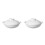 2Pcs Ceramic Cooking Pots White Kitchen Stew Casserole Pots for Home 8