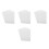 28Pcs Adhesive Water Soluble Non-Woven Embroidery Backing 6