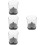 4Pcs Multifunctional Metal Cup Handy Vegetable Cutter for Home 7