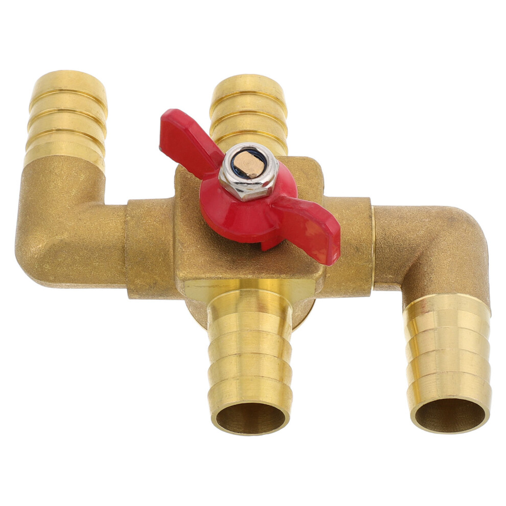 3Pcs Copper Manual Heater Hose Valve 4 Way Bypass Valve For Automotive 3592210762221