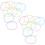 300Pcs Stretchable Silicone Wristbands Multicolor Glow Party Bracelets 2