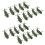 40Pcs Green Toy Helicopter Plastic Model Military Decor for Display 2