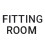 2Sets Self-Adhesive Acrylic Fitting Room Door Signs Decals 1