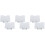 6Pcs Blank White Wood Picture Frames Sublimation DIY Transfer Frames 5