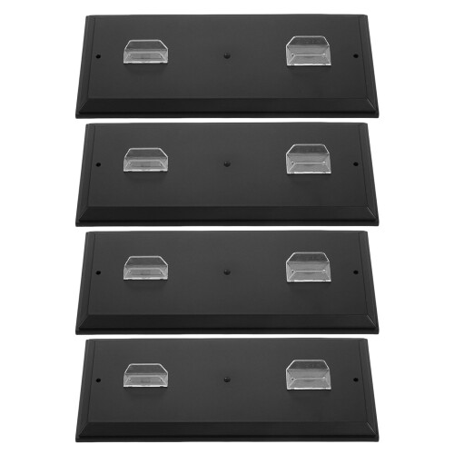 16Pcs Plastic Bike Model Display Stands Black Organizer Racks 1