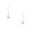 2Pcs White Spring Cable Pendant Fixture Adjustable E27 Hanging Light 7