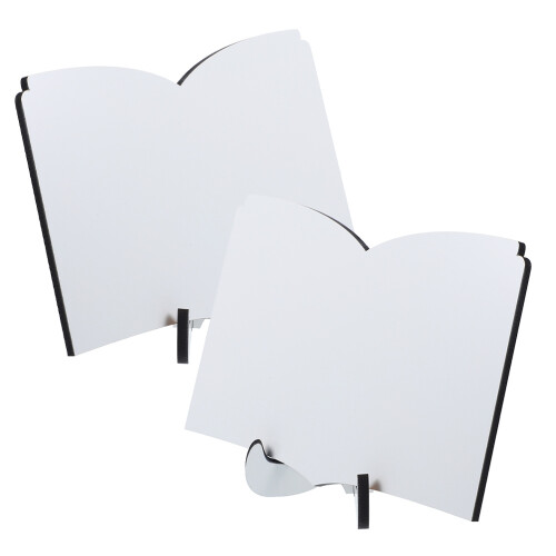 6Pcs Blank White Wood Picture Frames Sublimation DIY Transfer Frames 1