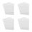 28Pcs Adhesive Water Soluble Non-Woven Embroidery Backing 8