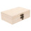 5Pcs Wooden Storage Boxes with Lock Multi-Color Craft Keepsake Boxes 3
