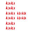 48Pièces Embouts Canard Rouge – Kit Joint Maison 4