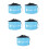 5Pcs Portable Waterproof Rv Hose and Cable Storage Bag Blue 5
