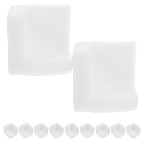20Pcs Photo Frame Corner Guards White Epe for Moving and Packing 2