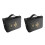 2Pcs PU Vintage Book Sleeve Protector Black Zippered Bible Carry Case 4