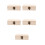 5Pcs Wooden Storage Boxes with Lock Multi-Color Craft Keepsake Boxes 10