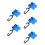 5Sets High Precision Aluminum Rafter Square Holder Stair Gauge Tools 3
