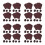 2000Pcs Coffee Foil Wrapping Paper for Chocolate, Truffle, and Candy 9