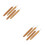 8Pcs Khaki Bamboo Single Pointed Knitting Needles for Crochet Projects 4