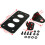 2Pcs Black Metal Plate Mounting Bracket for Car License Plates Durable 2