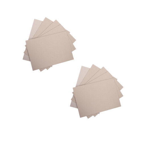 10Pcs Lightweight Thickened A3 DIY Paperboard Beige Sheets for Kids 1