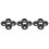 12Pcs Durable Black Plastic Horn Adapters for Stage Speakers 5