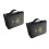 2Pcs PU Vintage Book Sleeve Protector Black Zippered Bible Carry Case 7