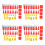 4Sets Versatile Stainless Steel Rubber Caulking Nozzle Kit for Sealing 9