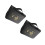 2Pcs PU Vintage Book Sleeve Protector Black Zippered Bible Carry Case 6