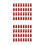 100Pcs Reliable Plastic Red Shrink Tops for Sealing 4