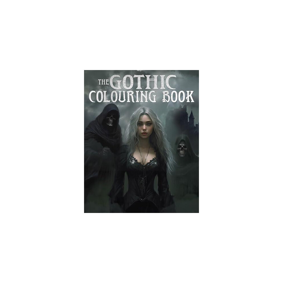 Riachristiecollections The Gothic Colouring Book By Tansy Willow Paperback Book - Image 9