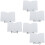 6Pcs Blank White Wood Picture Frames Sublimation DIY Transfer Frames 7