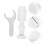 20Pcs White Blind Support Brackets for Vertical Blinds, Modern Design 10