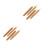 8Pcs Khaki Bamboo Single Pointed Knitting Needles for Crochet Projects 8
