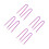 8Pcs Multifunctional Purple Car Fuse Extraction Tool with PVC Grip 6