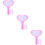 15Pcs Rosy Dry Erase Paddle Boards Multipurpose Writable Scoreboards 8