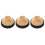 3Pcs ABS Circular Alto Saxophone Mute Noise Reducer Durable Material 9