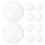 10Pcs Scratch-Resistant Clear Acrylic Doll Face Covers for Bjd Dolls 8