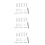 3Sets Rv Awning Pull Rod Pleated Shade Repair Kit White Pom Material 4