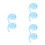 6St Flexibele Bedwig , Sky- , Bedspatium Opvulling 6