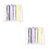 12Pcs Assorted Face Covering Holder Chains Sturdy Mask Lanyard Straps 5