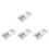 4Pcs White Pc Mobile Phone Screen Smoothing Tool Quick Precise Fit 5