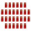 100Pcs Reliable Plastic Red Shrink Tops for Sealing 3