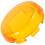 4Pcs Motorcycle Turn Signal Light Covers Yellow Plastic Easy Install 1
