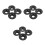 12Pcs Durable Black Plastic Horn Adapters for Stage Speakers 4