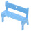 4Pcs Blue Pla Mini Bench Figure for Miniature House Accessories 3