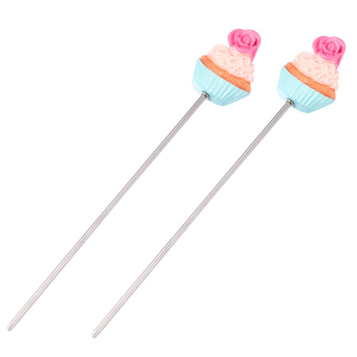 4Pcs Cake Test Pin Stainless Steel Baking Tool for Cakes Bread