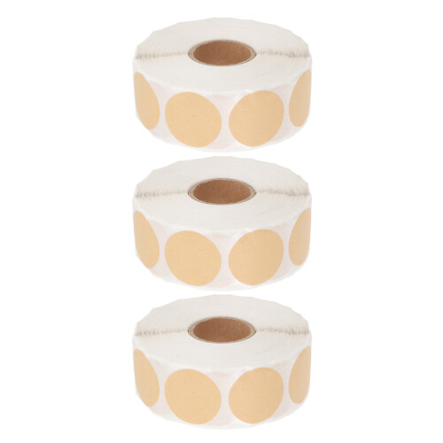 12Pcs Brown Kraft Label Stickers for Canning and Jar Identification
