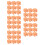 100Pcs High Precision Miniature Clay Bricks for Dollhouse and Sandbox 6
